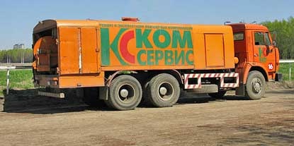 Каналопромывочные спецавтомобили КО-512
