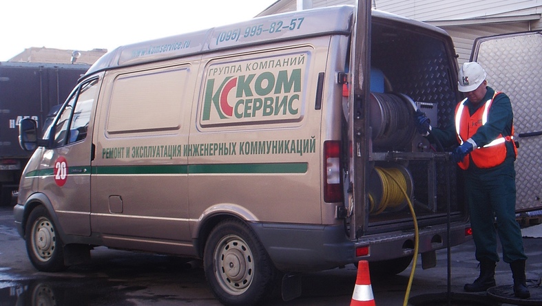 Установка высокого давления KROLL RO-JET 85/160 для гидродинамической промывки труб