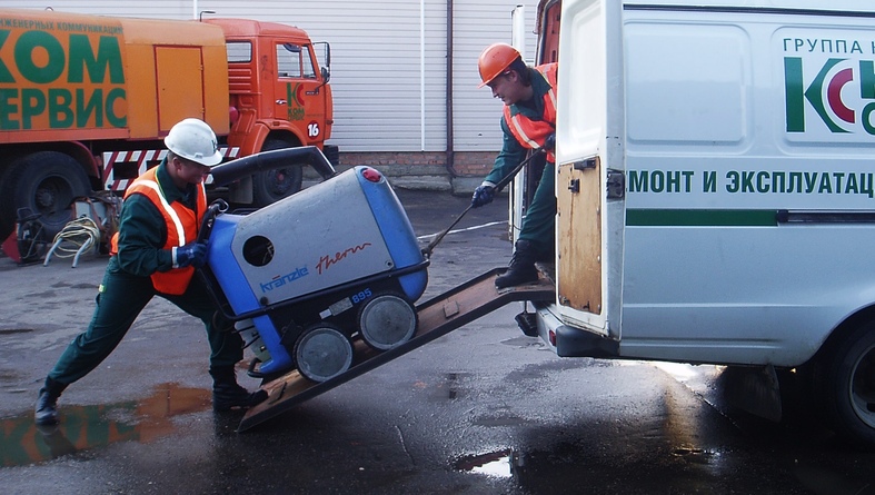 Установки высокого давления Kranzle Therm 895 и  Karcher HDS 695